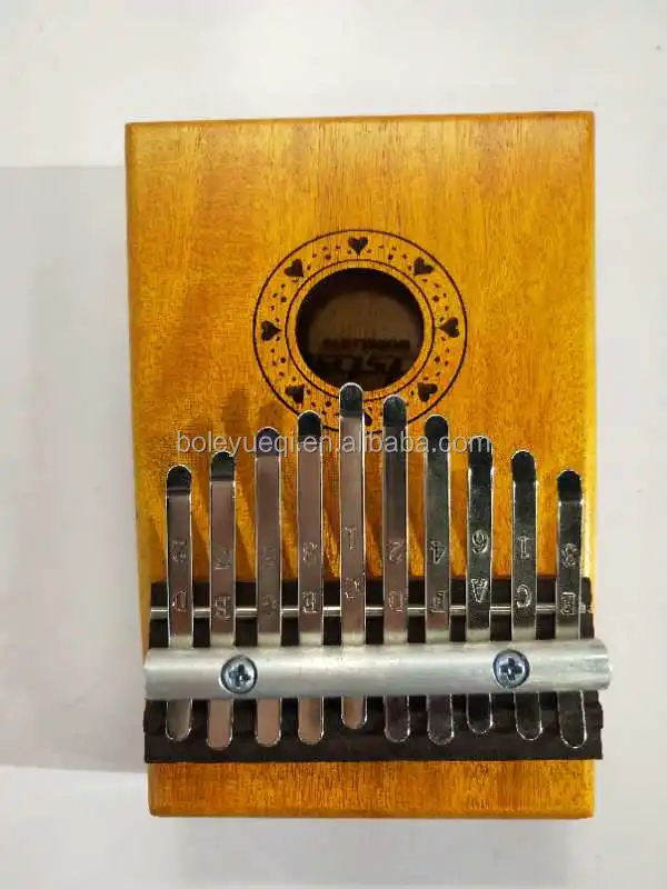 Пианино из твердого красного дерева с 10 клавишами для пальцев, пианино для большого пальца, калимба для оптовой продажи, калимба с 17 клавишами