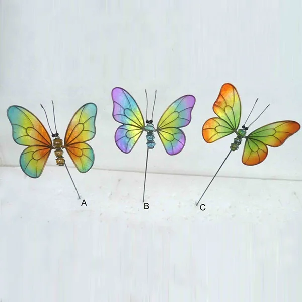 Bees Garden Stake Metal Garden Decorations Metal Yard Animals