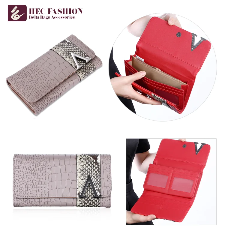 HEC New Style Lady Coin Purse Fashion Women Slim Wallets
