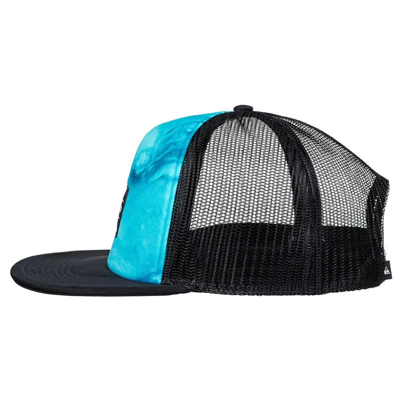 Factory Direct Selling Wholesale Custom Digital Printing Private Label Flat Brim Snapback Trucker Mesh Cap