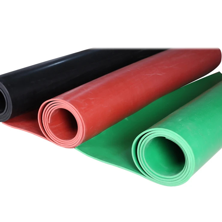 Ecofriendly Colorful Custom Insulation Mat Rubber Sheet Roll