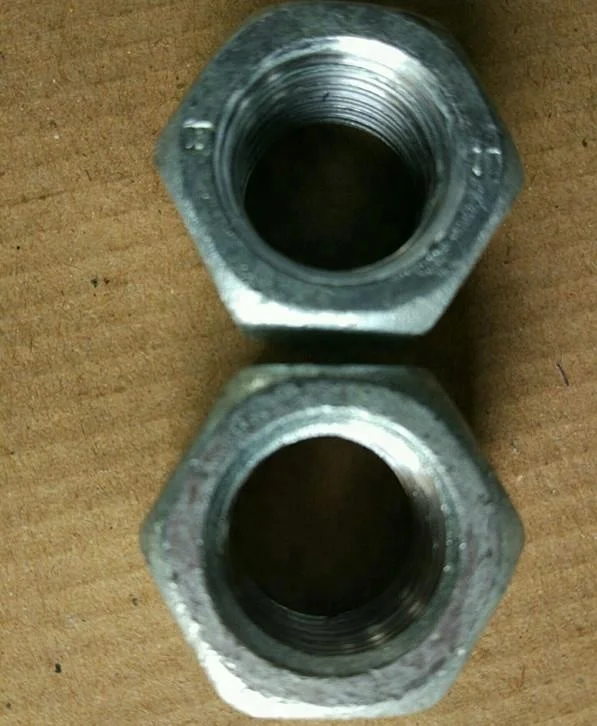 UNCUNF hex nuts hot-dip galvanised high quality Made in China
