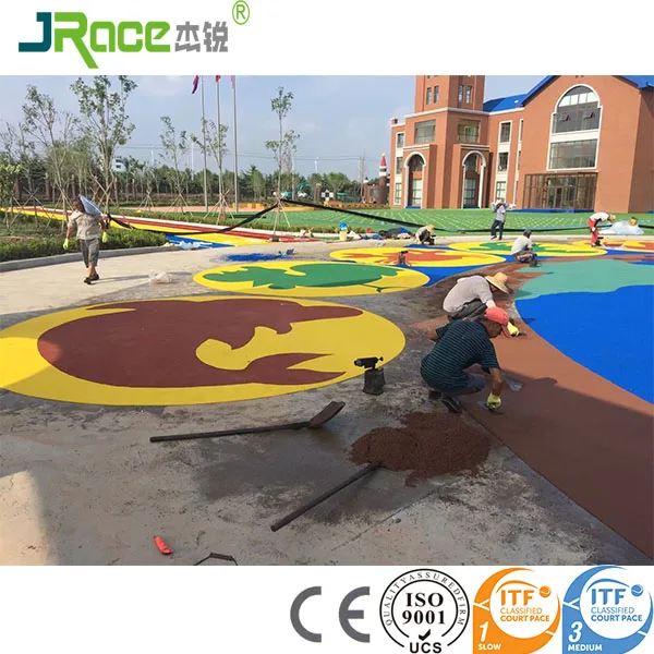 Children Outdoor Playground EPDM Rubber Granules