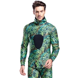 Высококачественный мужской костюм для подводной охоты, камуфляжный гидрокостюм для подводной охоты, купальник 3 мм