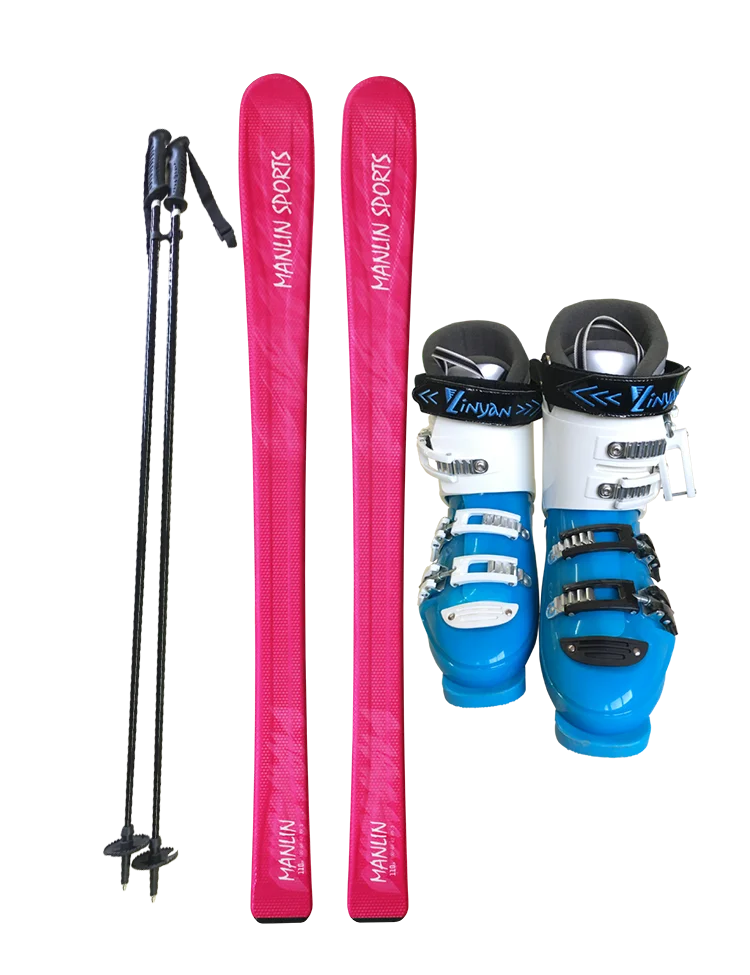 snow board skis popular Henan Manlin twin tip all mountain ski snowboard set ski new design poplar core