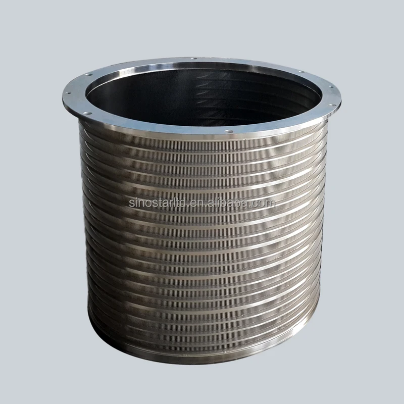 paper pulp screening second stage pressure screen basket