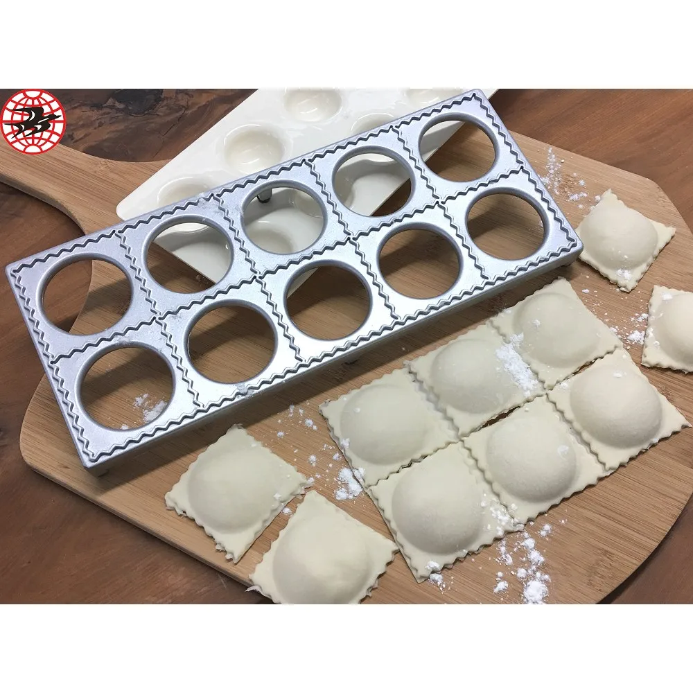 Household Items Kitchen Cooking Dough Press Utensils Tortellini Ravioli Pasta Machine