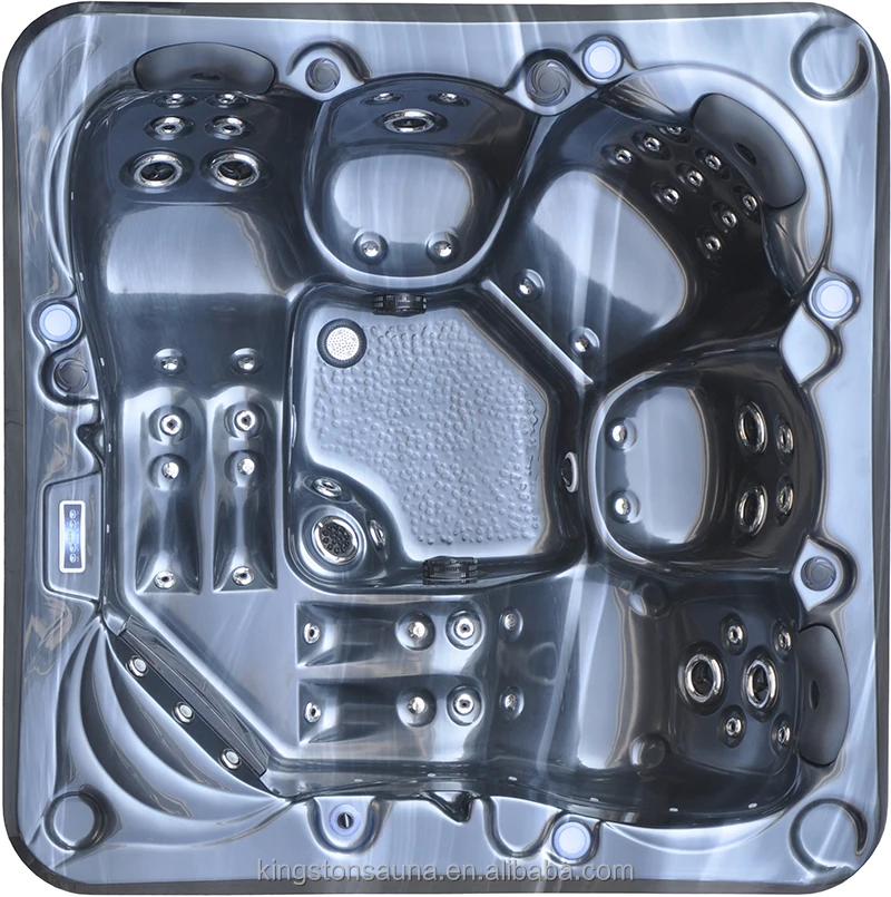 Dark color 5 person with 60Jets 3000w hot tub spa reviews 2018 supplies / Massage Spa / Whirlpool Spa (KGT-JCS-58)