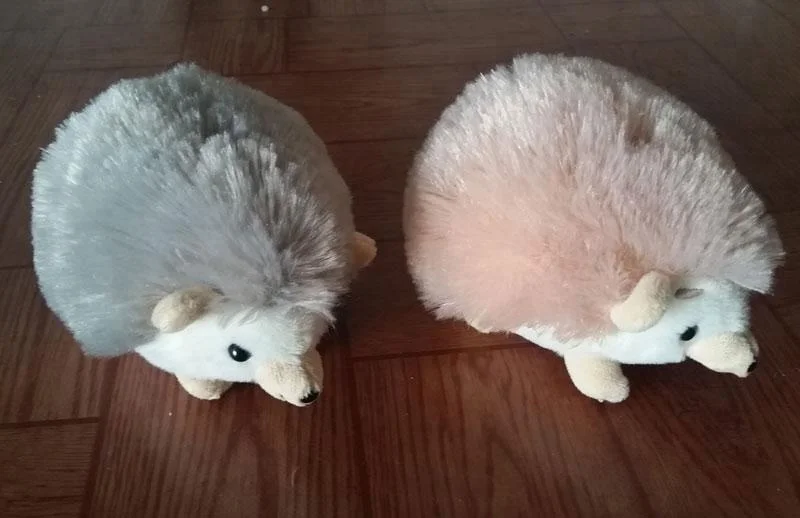 Lovely Pink Hedgehog Plush Stuffed Animal Toy Soft Hedgehog Toys For Baby Kids