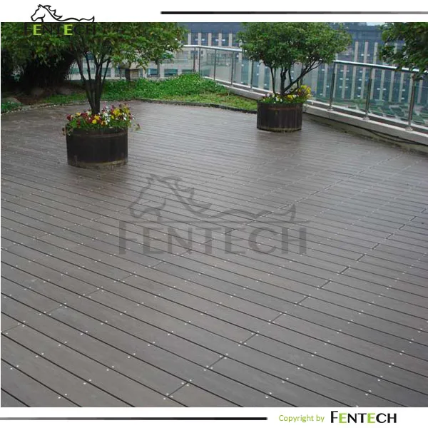 ASA Surface wood color pvc foam decking