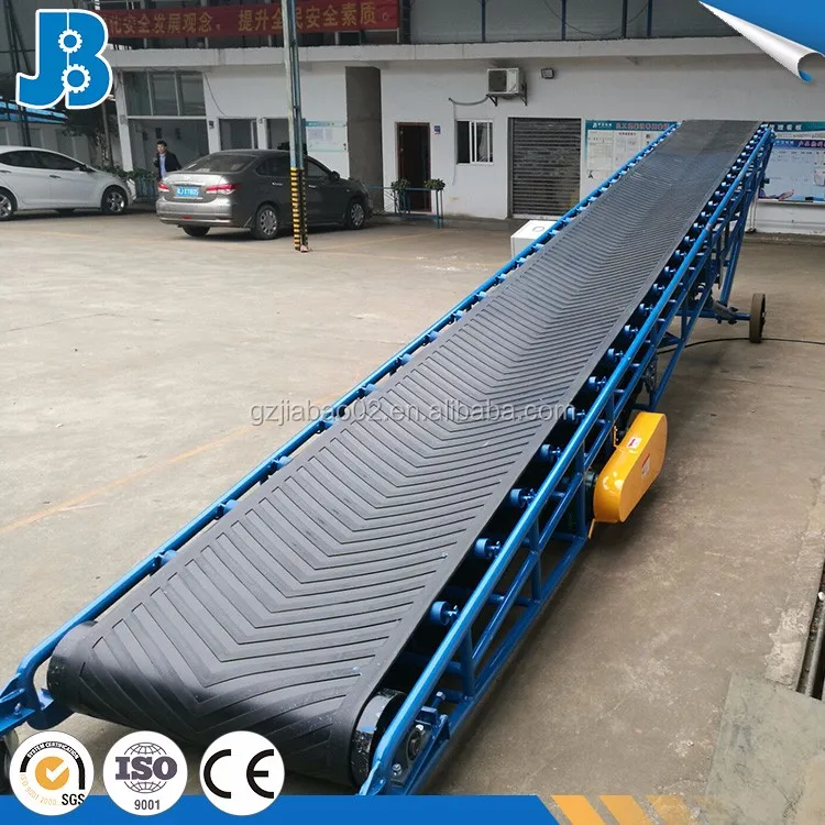 
Truck Loading/Unloadinig Rubber Mobile Belt Conveyor with Adjustable Speed and Direction with CE certificate 