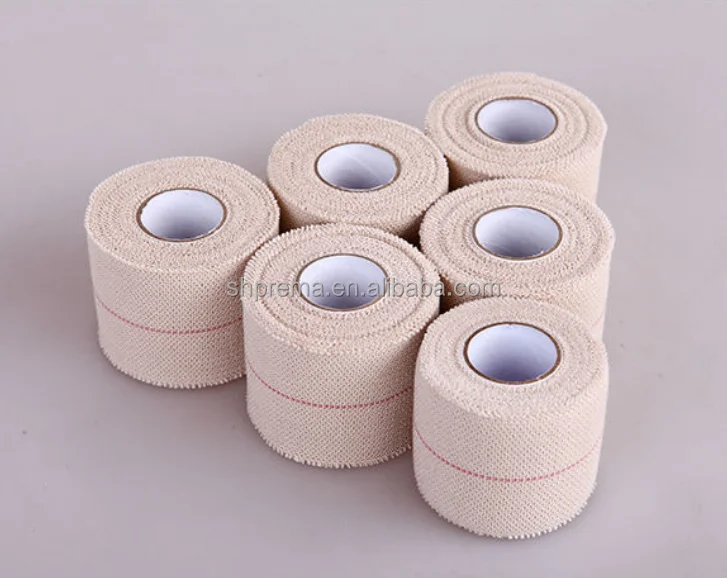 
heavy compression zinc oxide adhesive sports strapping tape 