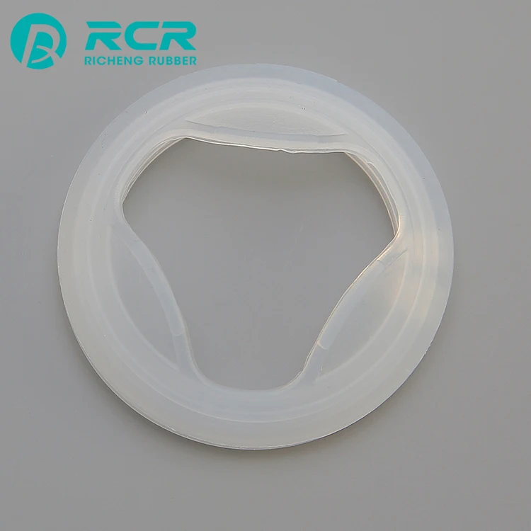 
Heat Resistant Customized color round ring / state silicone rubber seal gaskets for Commercial appliances 