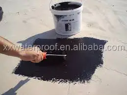 quick -setting sprayed rubber coating liquid state for roof
