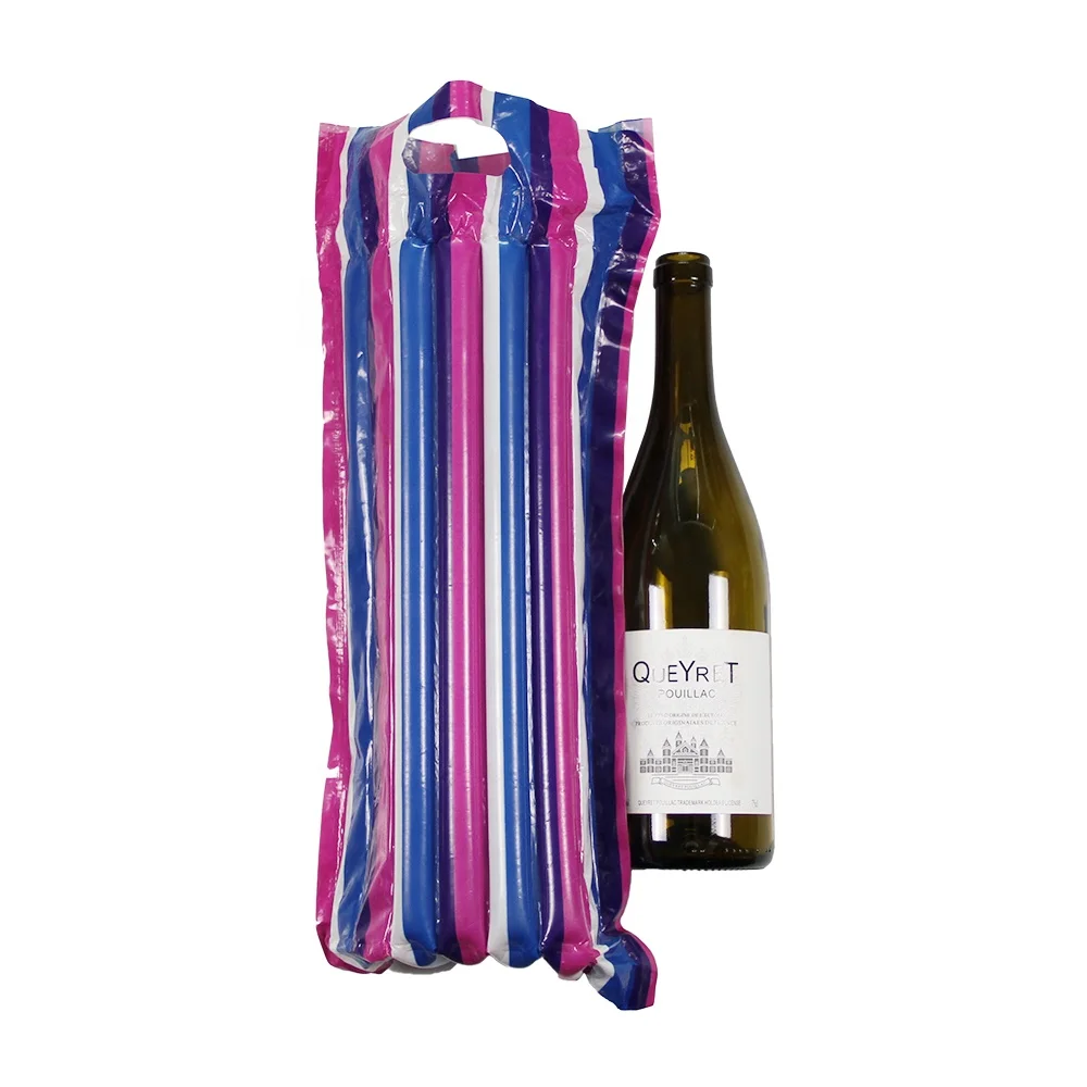 inflatable air bag for packing air column packaging wine protector bag