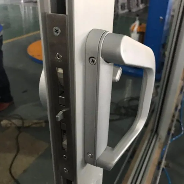 Aluminum sliding door stacking door