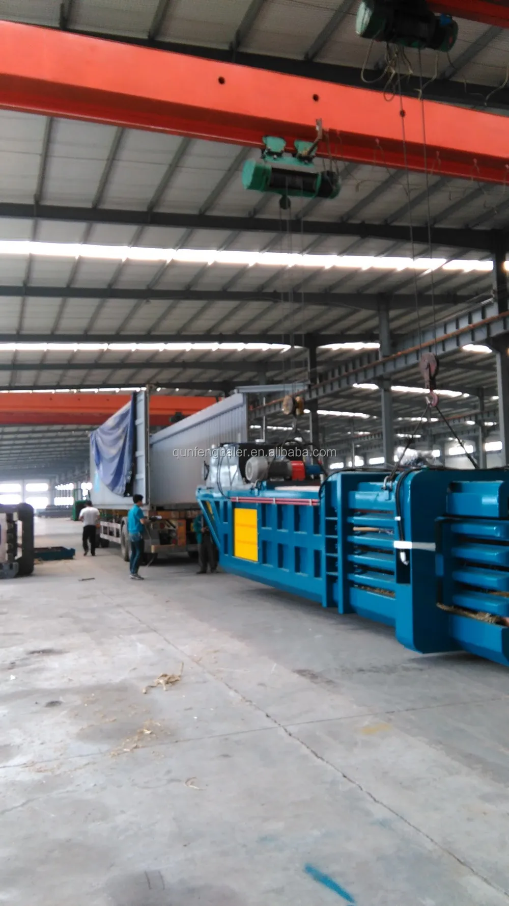 Automatic horizontal cardboard baling press machine Automatic OCC Paper, Cardboard, Waste Paper Baler
