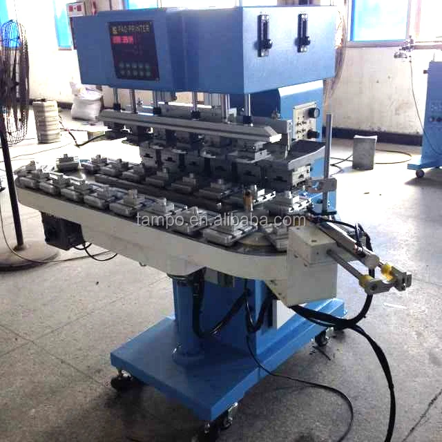 6 color PP/ PE material plastic baby milk bottle pad printing machine with flame treatment system