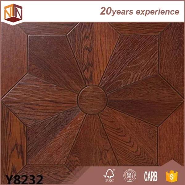 11mm 12mm German Technology Art Parquet Floated Flooring From Shandong Province