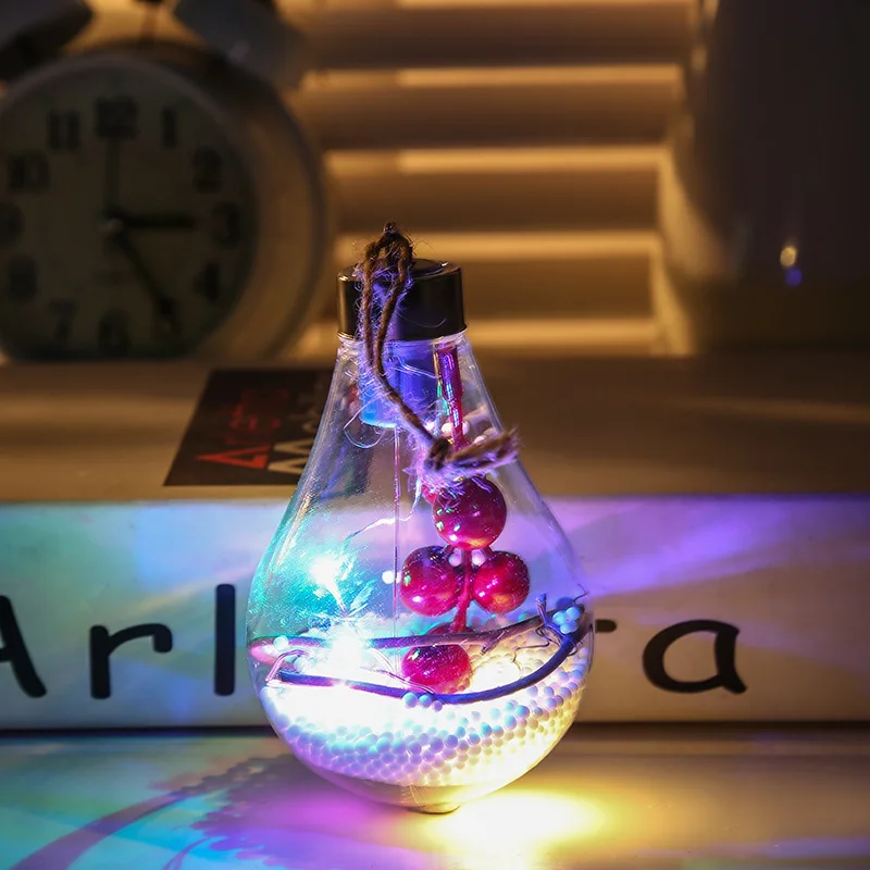 Christmas Transparent Ball Candy Boxes Romantic Design Christmas Decorations Transparent Ball Can Open Plastic Bauble Ornament