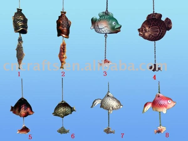 
Metal Cast Japanese Furin Wind Bell 