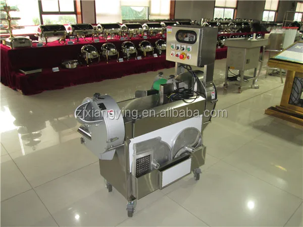
HYTW-801A Multifunctional automatic Vegetable dicer electric slicer industrial leafy vegetable fruit automatic dicer slicer 