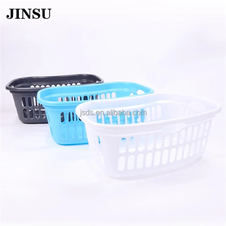 Top Selling Plastic Laundry Basket Various Sizes for Dirty Clothes Storage Cleaning Plastic Storage Basket