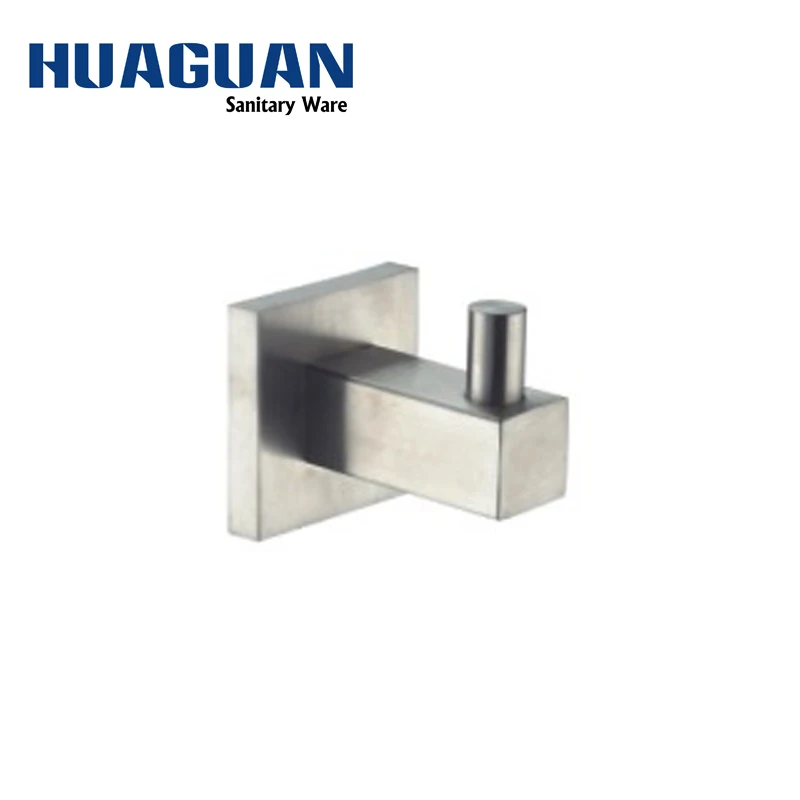 
Square-design Stainless steel 304 Brush Nickel Bathroom accessory set 