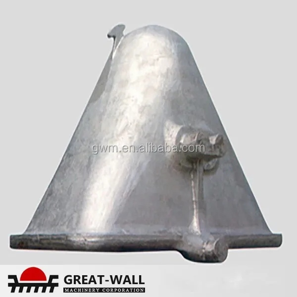 Oem большой стали литья пепельный горшок для литья литейного