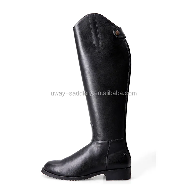 Equestrian horse riding boots, made of genuine leather, different size for choice