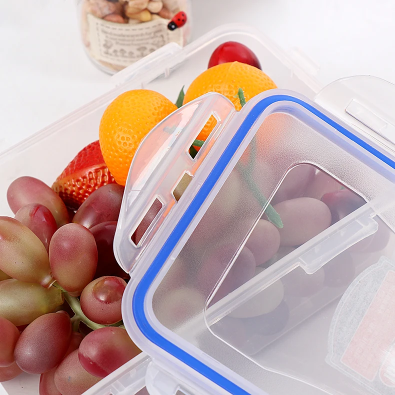 
New Arrival Eco-Friendly Custom Rectangle Type 520ML Refrigerator Food Plastic Storage 