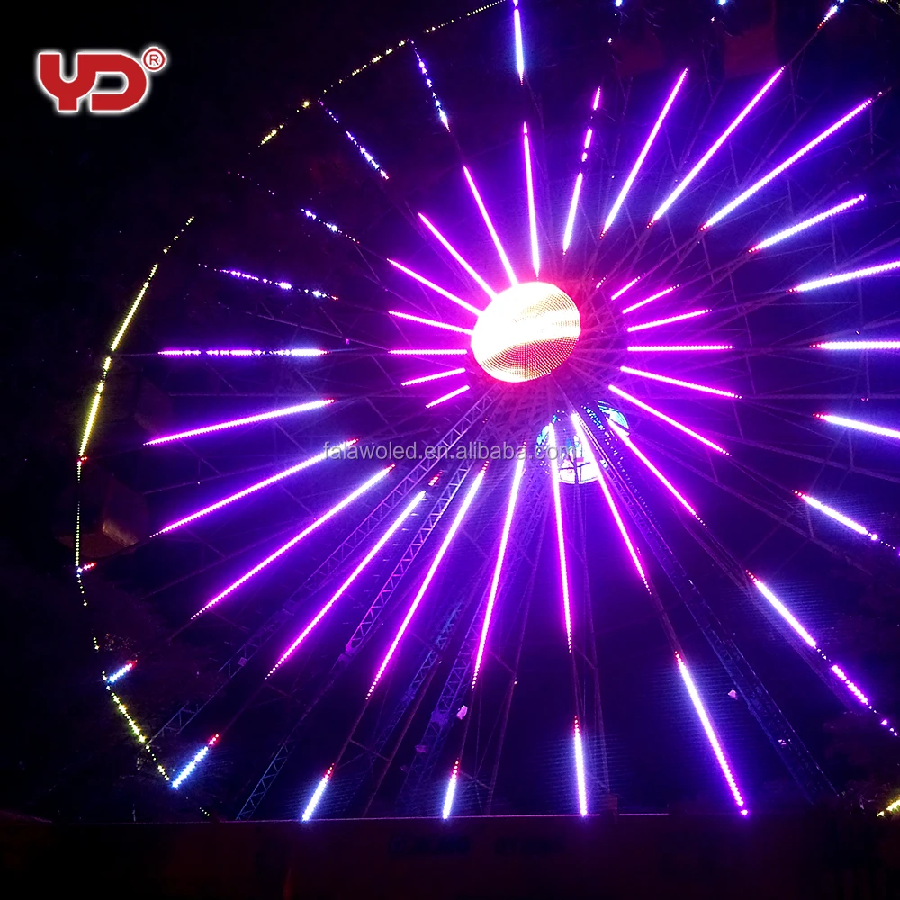 Manufacturer price waterproof IP68 RGB programmable 50mm pixel led