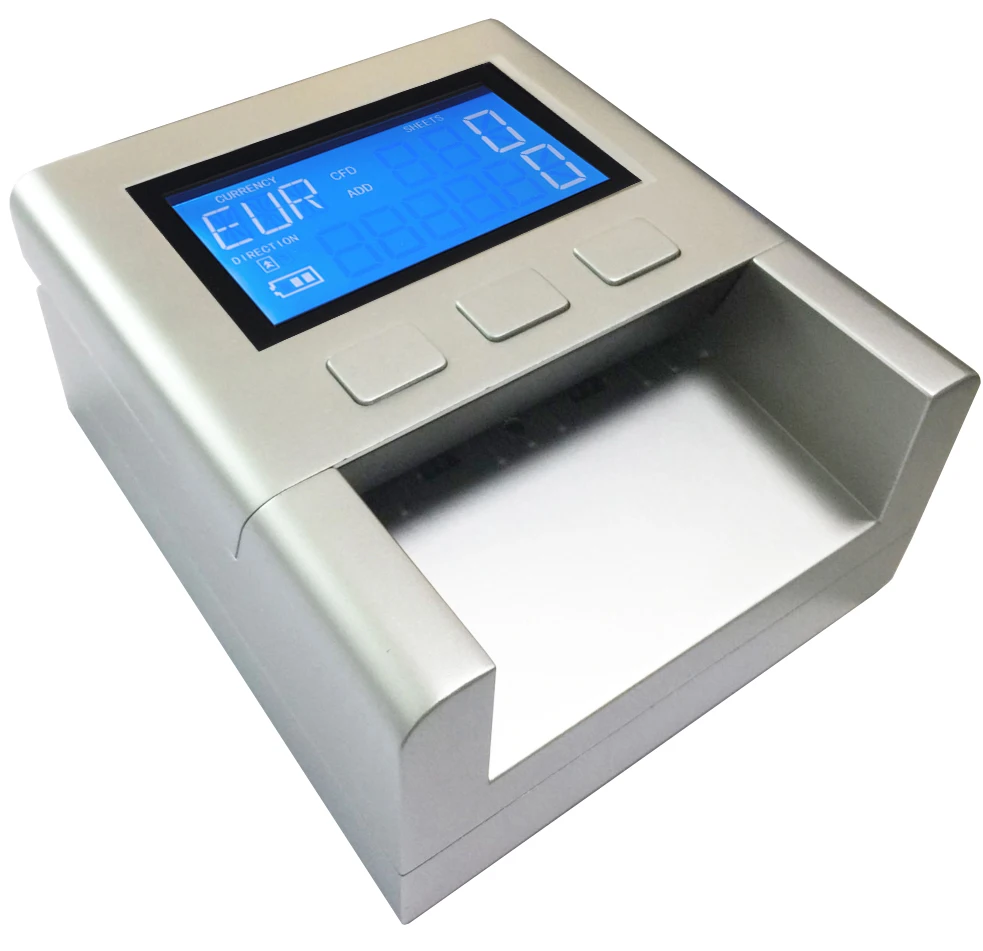 EC500 ECB TEST Automatic Money Detector/ Currency Detector with High Quality Cash detector