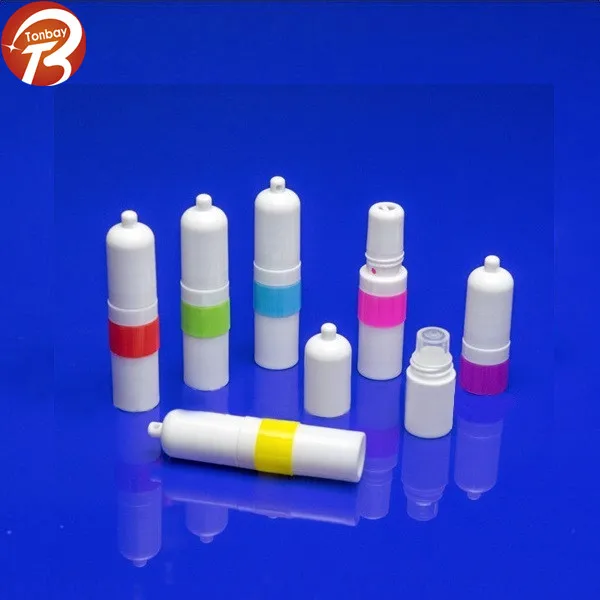 Blank 2 in 1 Nasal Inhaler Stick for Essential Oil nasal inhaler tube