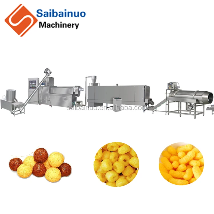 
automatic corn food machine puffed corn snacks food making machine 