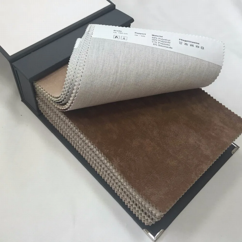 2016 New design curtain sample chrome catalogue book