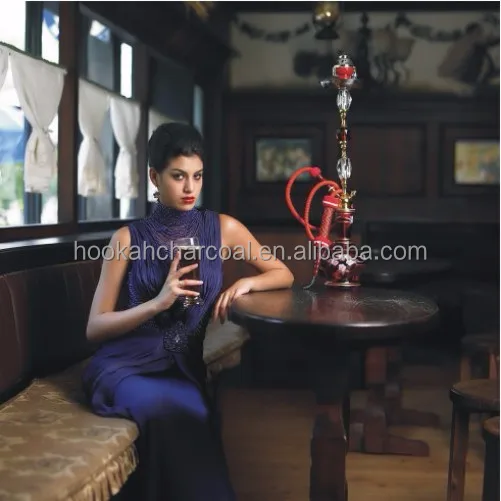 Wholesale No Smoke Charcoal OEM Round Shape Coconut Shisha Hookah Charcoal