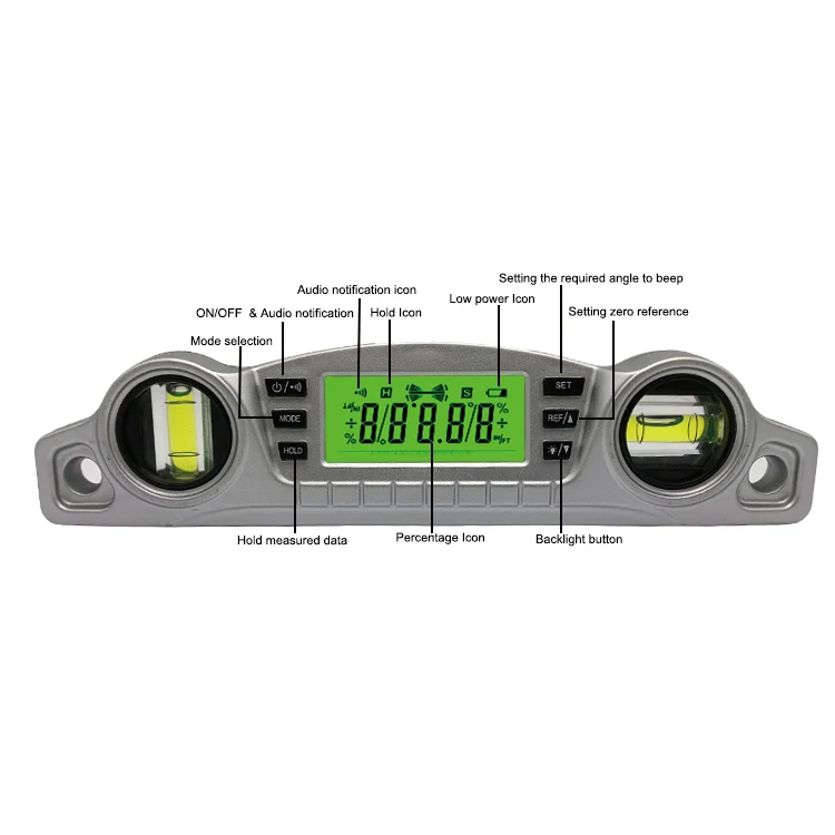digital level meter for construction