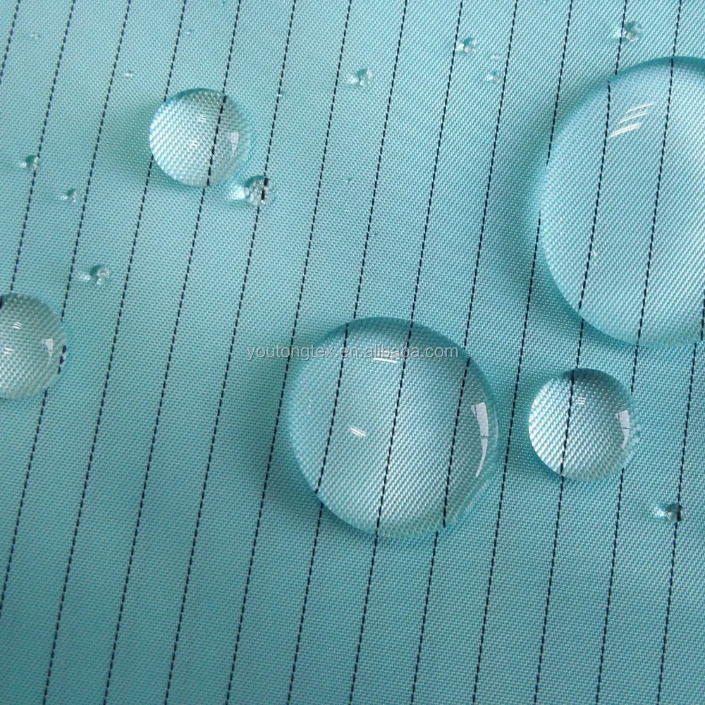 polyester waterproof anti-static fabric