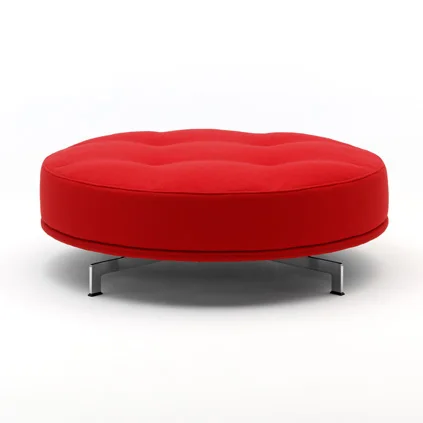British loyal style round shaped Chesterfield design ottoman DS-102