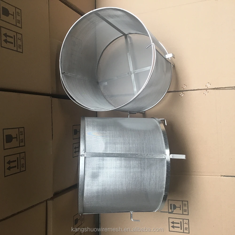304 Stainless Steel Beer strainer Bucket Filter wire mesh