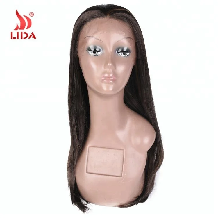 
Long Silky Straight Synthetic Hair Wig Piano Color Wig Heat Resistant Glueless Synthetic cheap Lace Front Wig 
