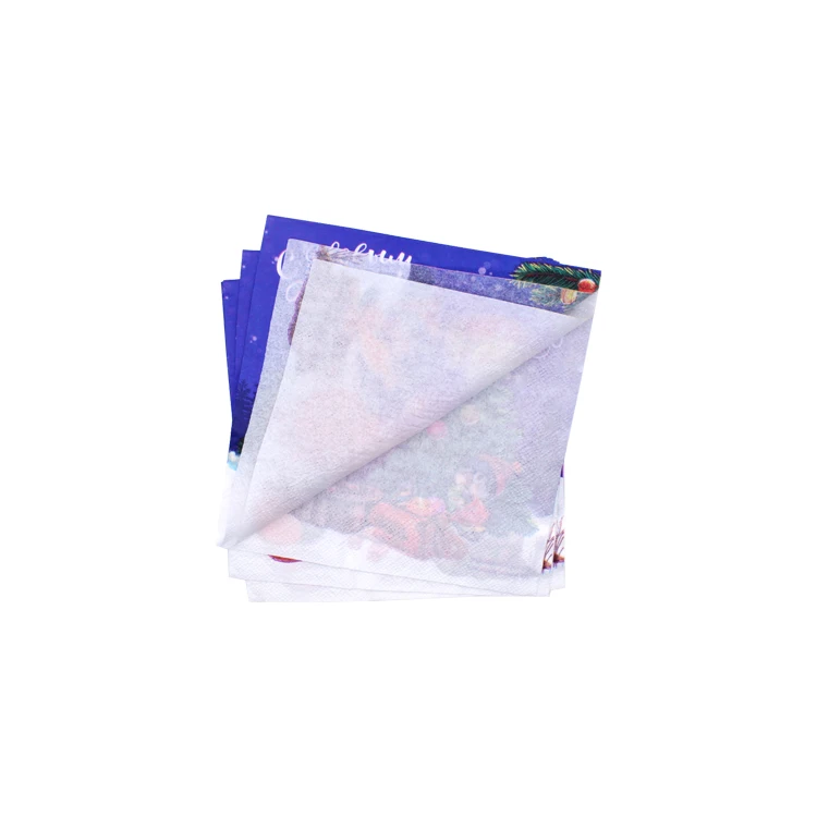 Christmas pattern  party city eco-friendly paper napkins,decorative colorful decoupage paper napkin for decoration