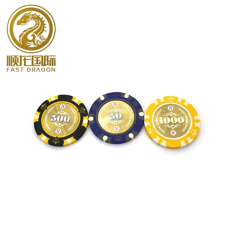 New Hot Professional Texas Wholesale Poker Chips14g Color Sticky Clay Casino Chips