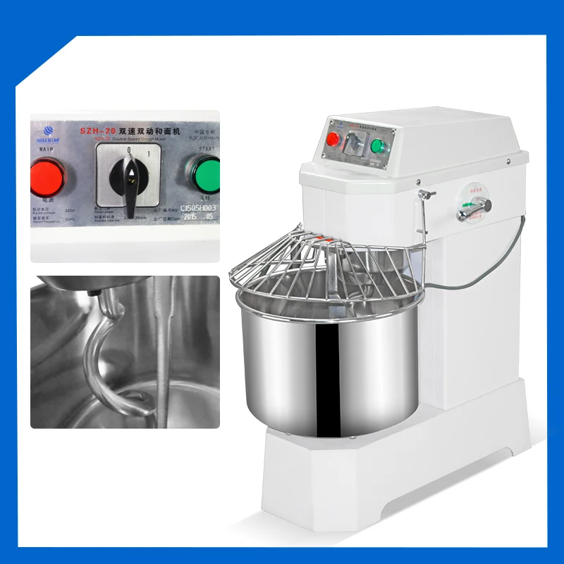 kitchen double speed dough mixer machine industrial dough mixer prices