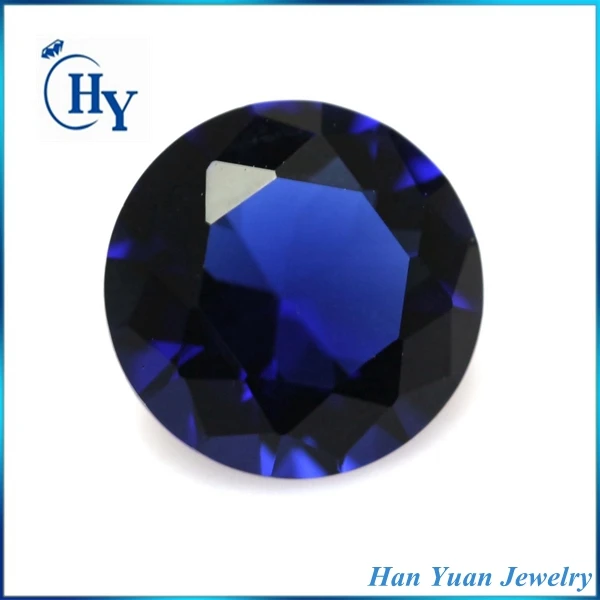 Wholesale large 12mm faceted diamond Cut Round Red Glass Gems