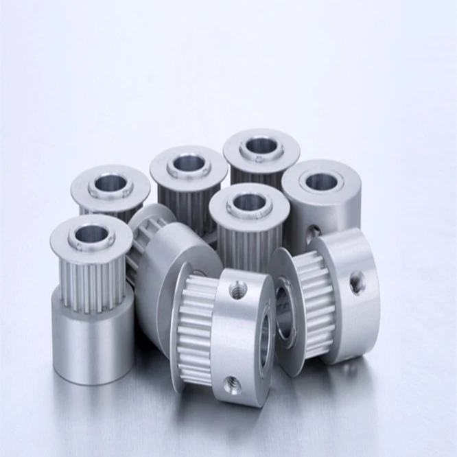 Taper and pilot bored 20 Teeth 5mm Bore GT2 timing belt pulley aluminum synchronous pulley