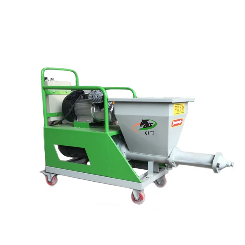 new putty plaster waterproof material cement mortar spray paint spraying machine