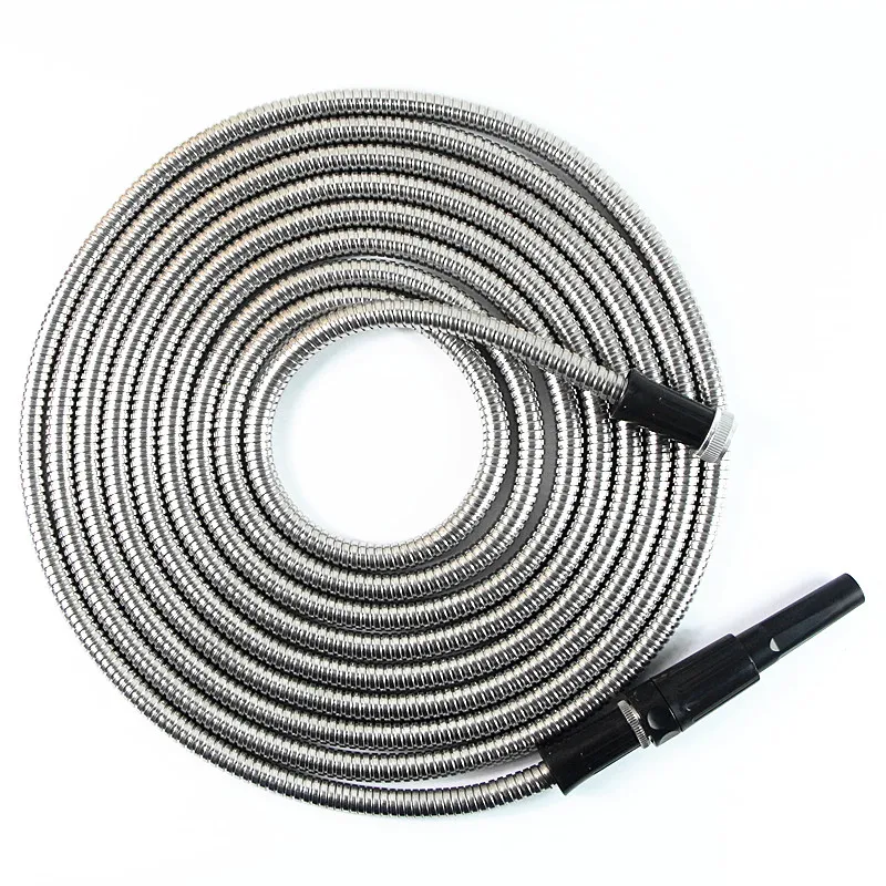 New Products 2021 Innovative Product 304 Stainless Steel Metal Garden Hose Pipe