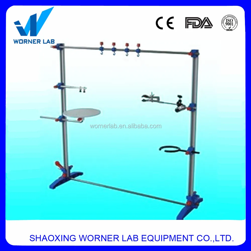 H Type Cast Iron Lab Retort Stand